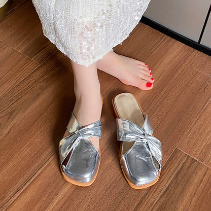 MW | Geschlossene Sandalen mit quadratischer Spitze