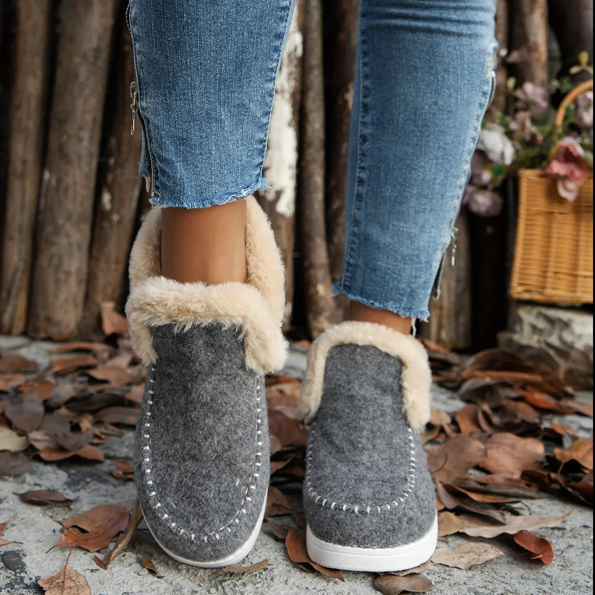 Klassische Orthopädische Stiefel mit zeitlosem Stil