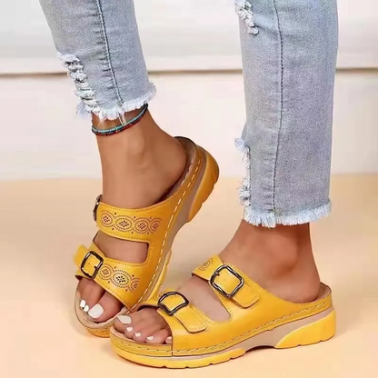 MW | Bequeme Damen-Sandalen mit offener Spitze