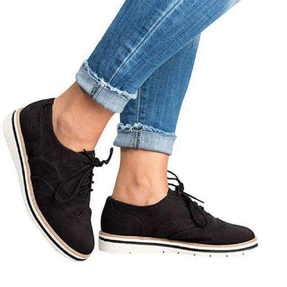 MW | Damen Casual Lace up Oxfords Flats