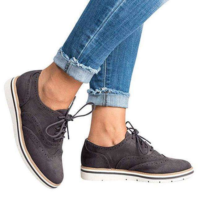 MW | Damen Casual Lace up Oxfords Flats