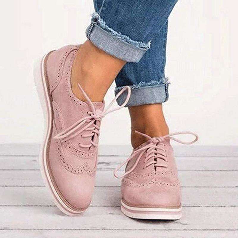 MW | Damen Casual Lace up Oxfords Flats