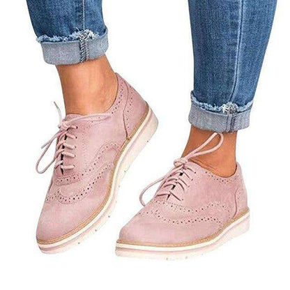 MW | Damen Casual Lace up Oxfords Flats