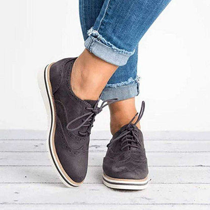 MW | Damen Casual Lace up Oxfords Flats