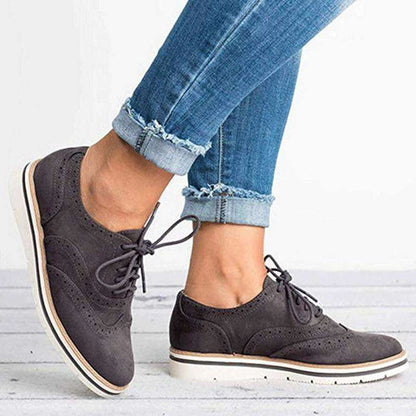 MW | Damen Casual Lace up Oxfords Flats