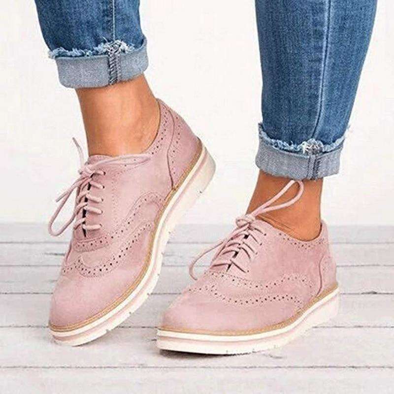 MW | Damen Casual Lace up Oxfords Flats