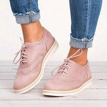 MW | Damen Casual Lace up Oxfords Flats