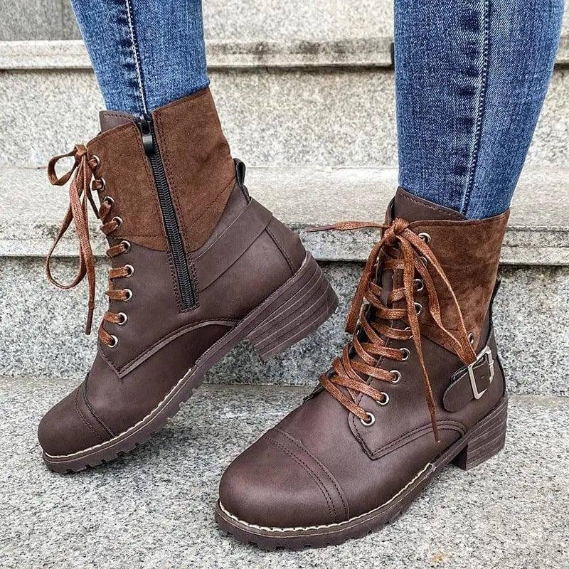 Klassische Orthopädische Stiefel mit zeitlosem Stil