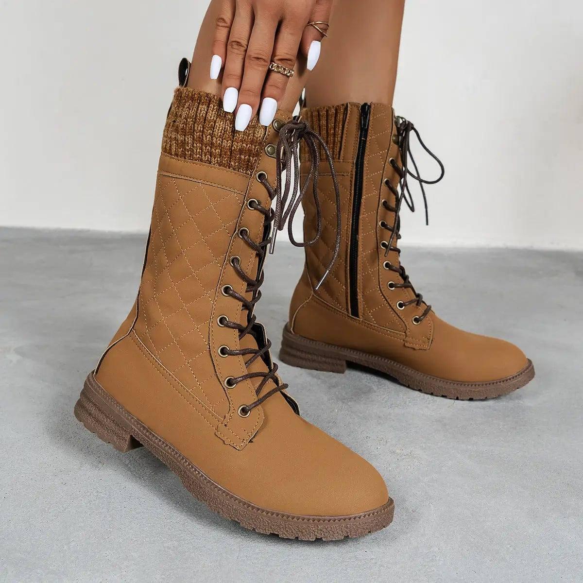 Anmutige Orthopädische Stiefel für modernen Look