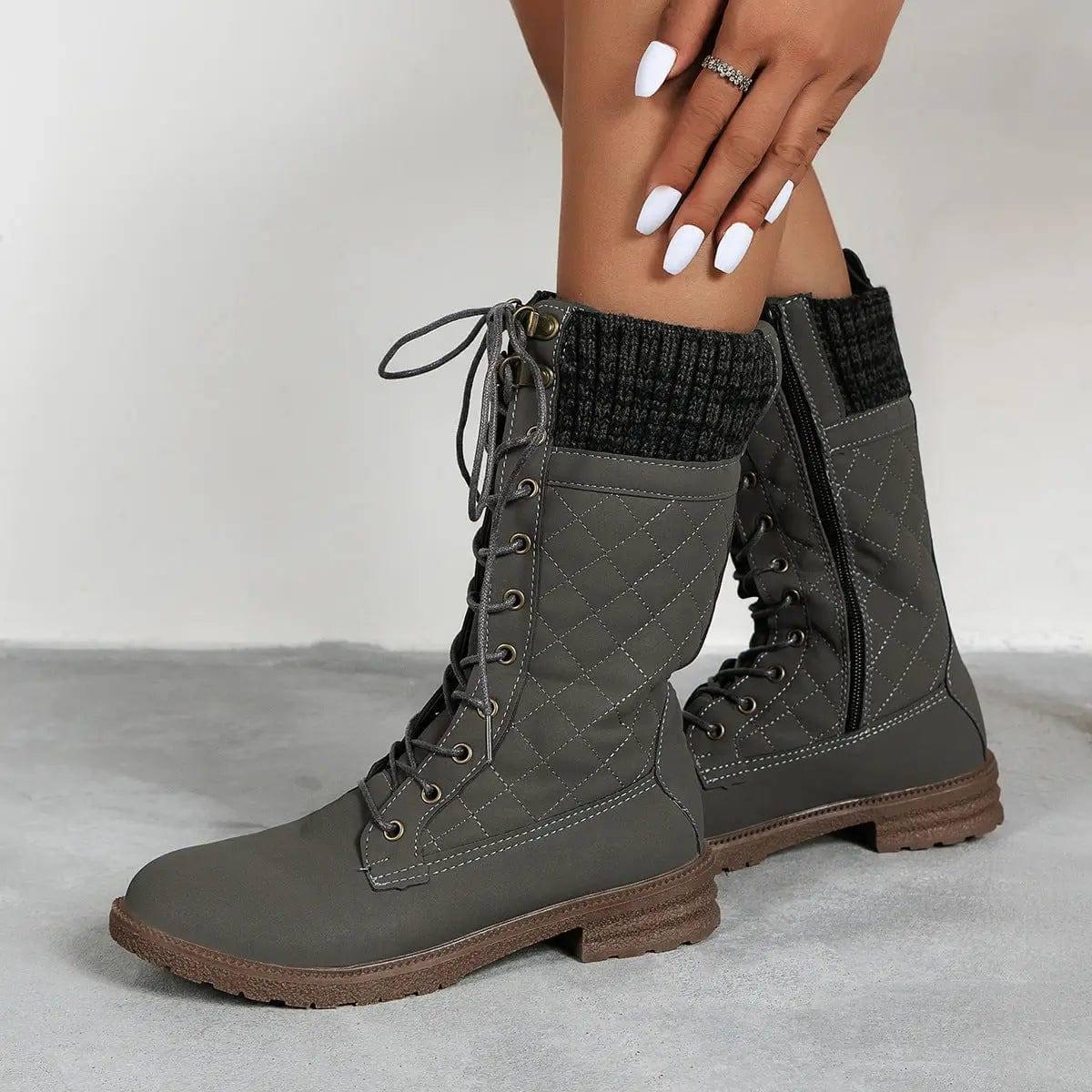 Anmutige Orthopädische Stiefel für modernen Look