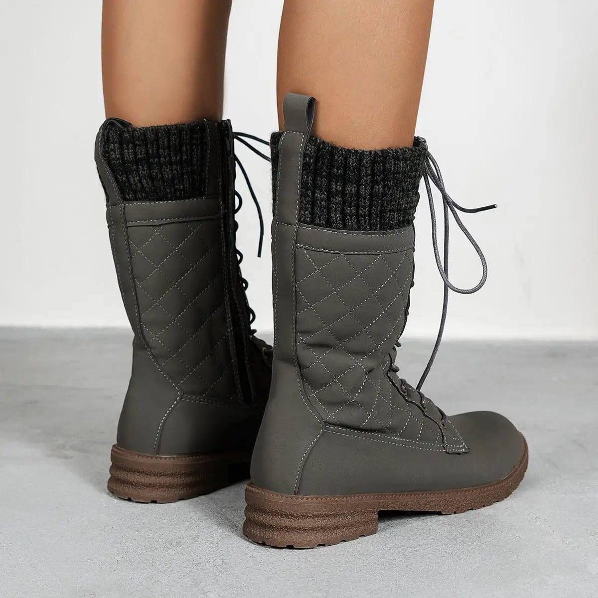 Anmutige Orthopädische Stiefel für modernen Look