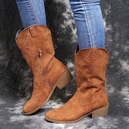 Vintage inspirierte Orthopädische Stiefel