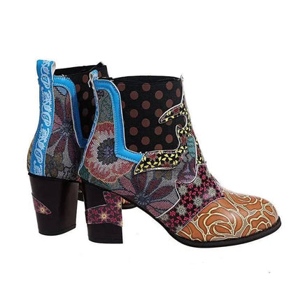 Vintage inspirierte Orthopädische Stiefel