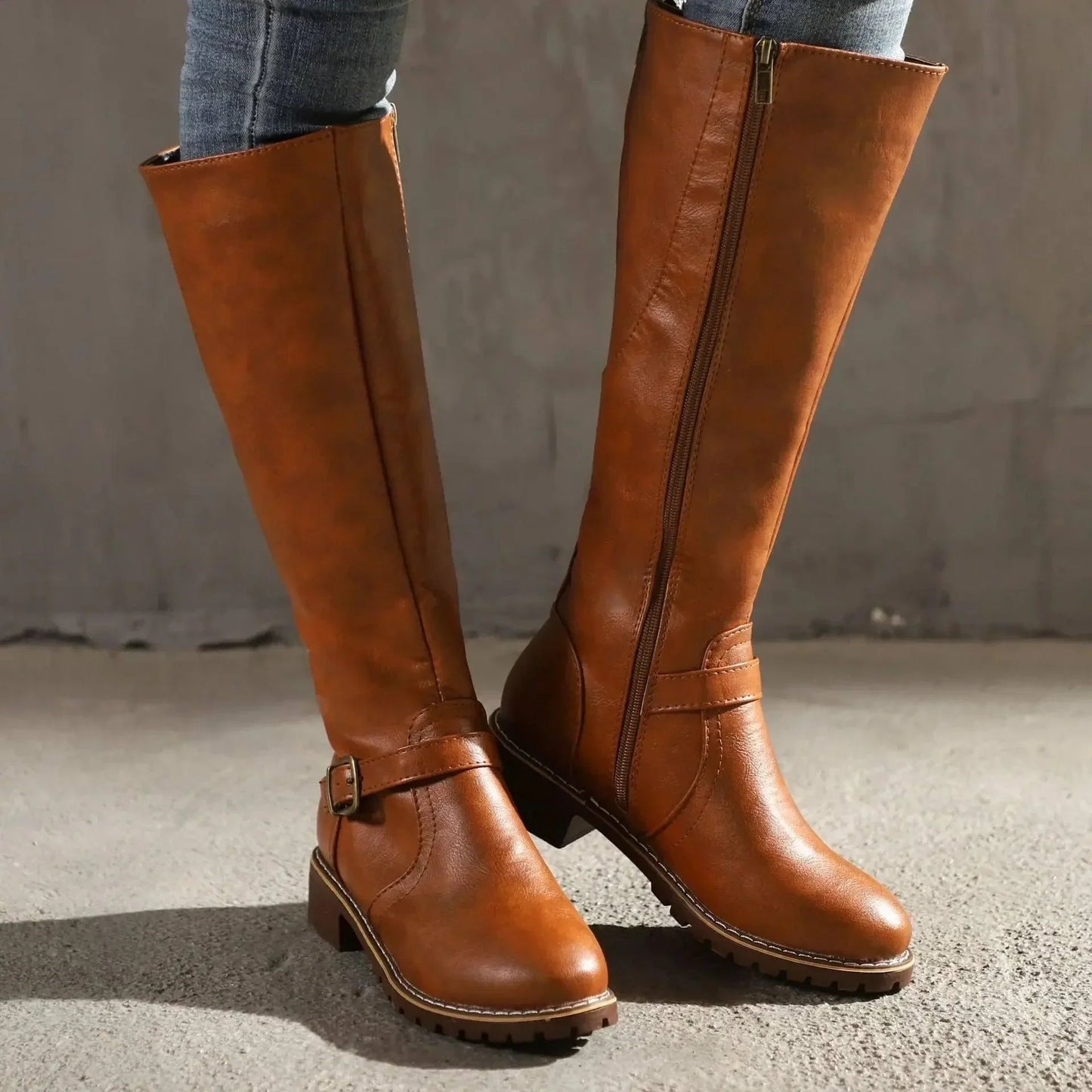Klassische Orthopädische Stiefel mit zeitlosem Stil