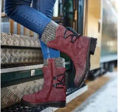Vintage inspirierte Orthopädische Stiefel