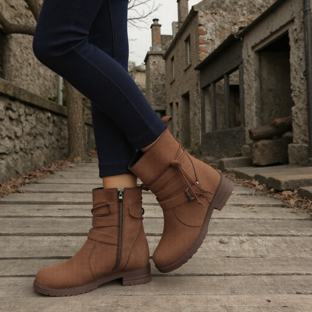 Anmutige Orthopädische Stiefel für modernen Look