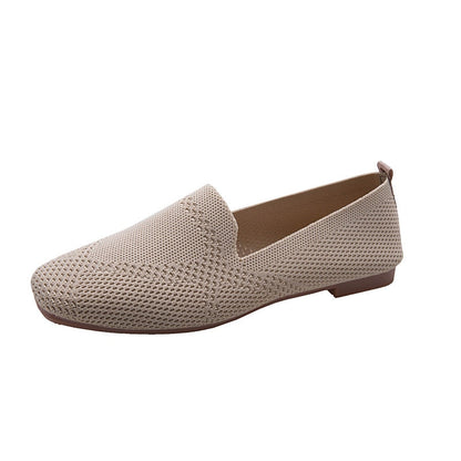 MW | Stretch-Gewebe Gummisohle Loafers