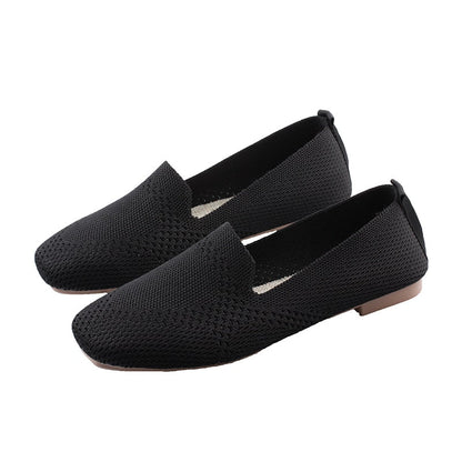 MW | Stretch-Gewebe Gummisohle Loafers