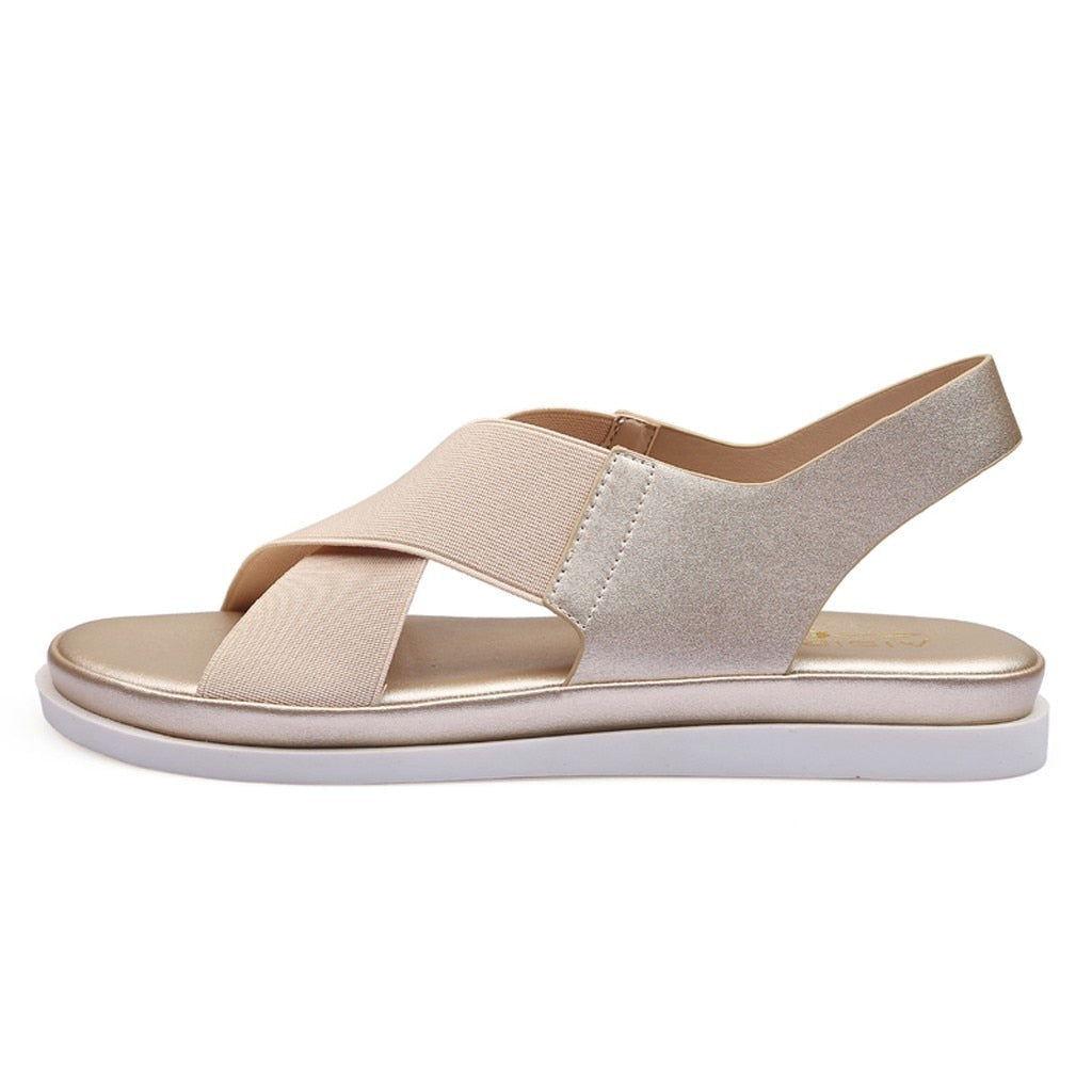 MW | Bequeme minimalistische flache Sandalen
