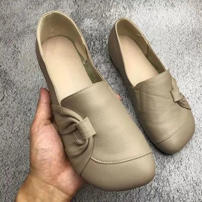 MW | Neue Frauen modische flache Schuhe Loafers