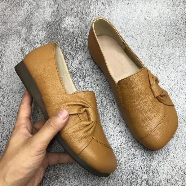 MW | Neue Frauen modische flache Schuhe Loafers