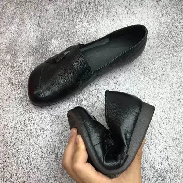 MW | Neue Frauen modische flache Schuhe Loafers