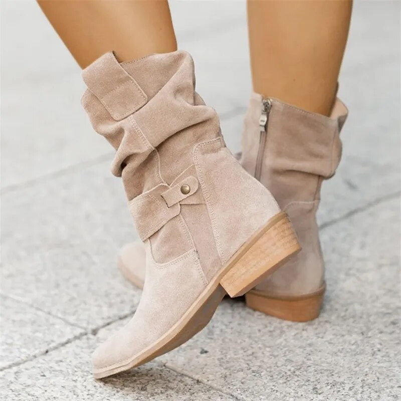 Vintage inspirierte Orthopädische Stiefel