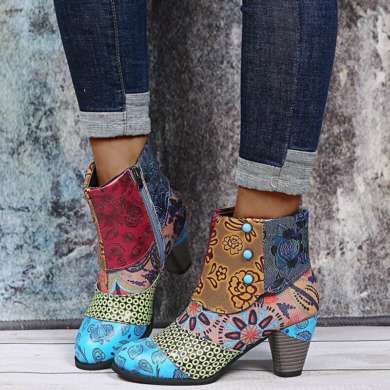 Schicke Orthopädische Stiefel mit einzigartigem Design