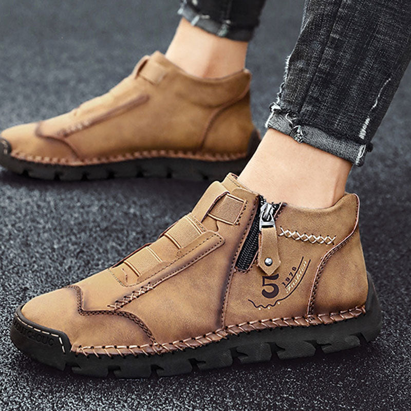MW | Rutschfeste Turnschuhe aus echtem Leder