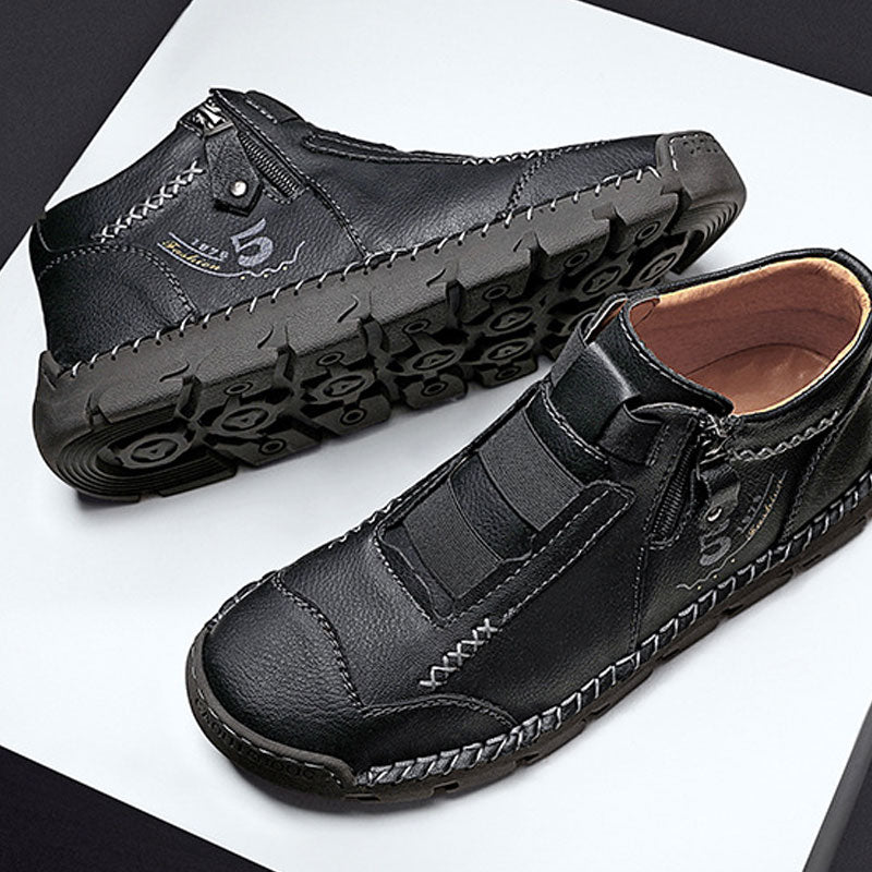 MW | Rutschfeste Turnschuhe aus echtem Leder