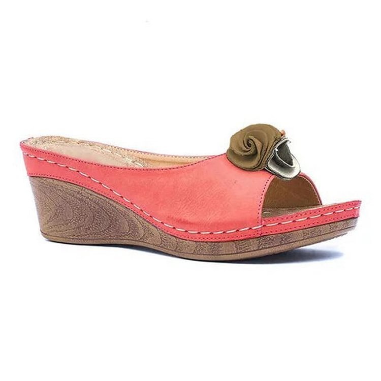 MW | Damen Keilsandalen Hausschuhe Stil Sandalen