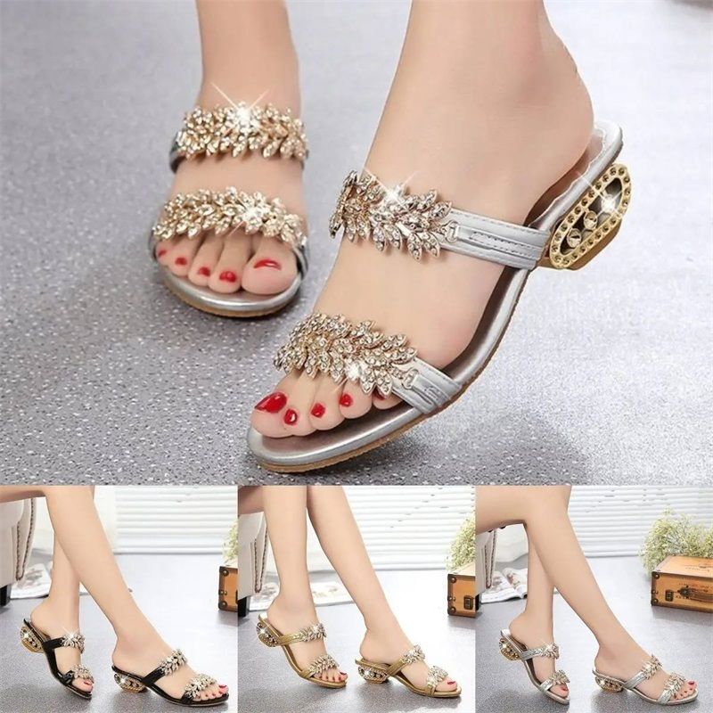 MW | Women's Heels Glänzende Sandalen