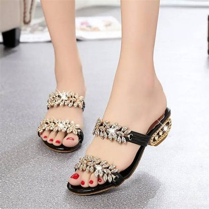 MW | Women's Heels Glänzende Sandalen