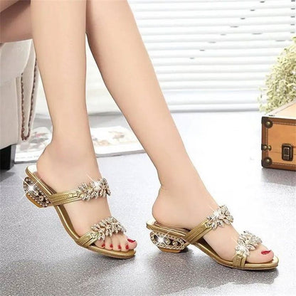 MW | Women's Heels Glänzende Sandalen