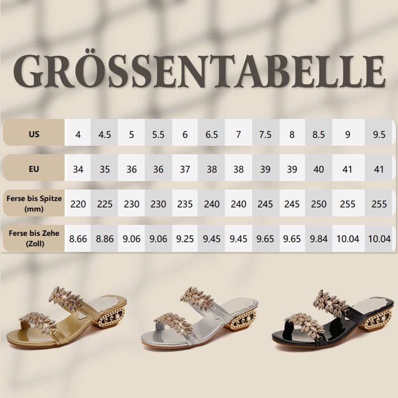 MW | Women's Heels Glänzende Sandalen