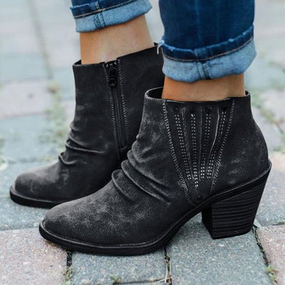 Vintage inspirierte Orthopädische Stiefel