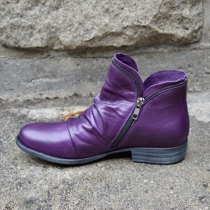Vintage inspirierte Orthopädische Stiefel