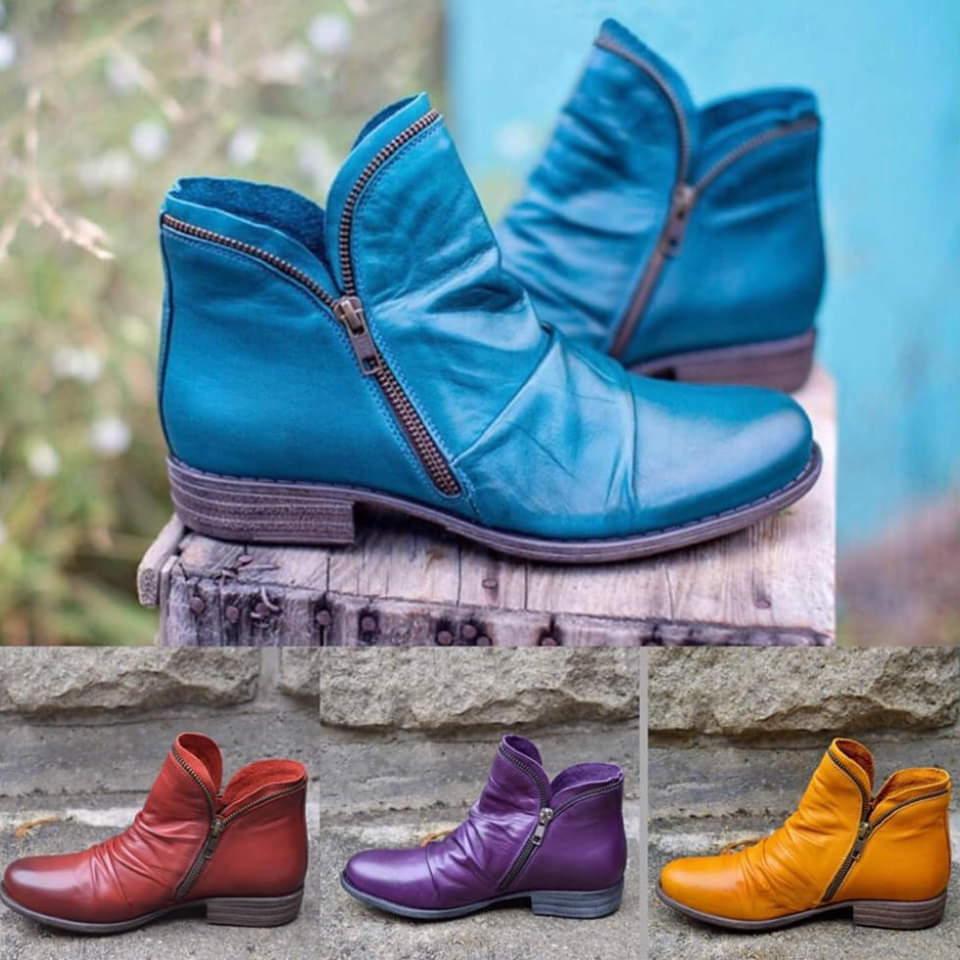 Vintage inspirierte Orthopädische Stiefel