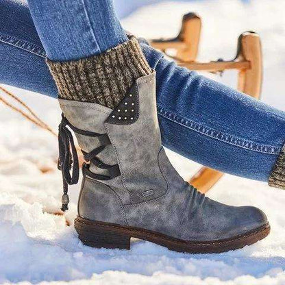 Klassische Orthopädische Stiefel mit zeitlosem Stil