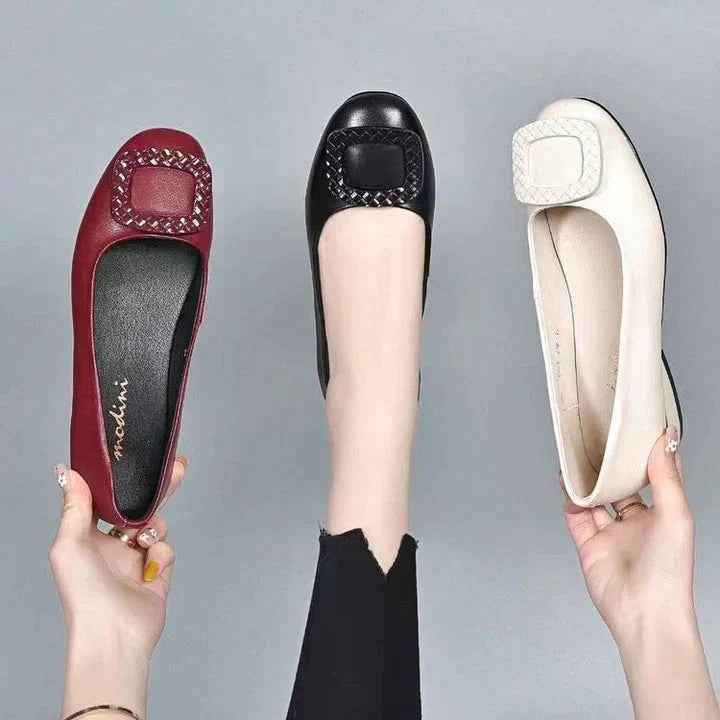 MW | Reines Rindsleder Bequeme Schuhe
